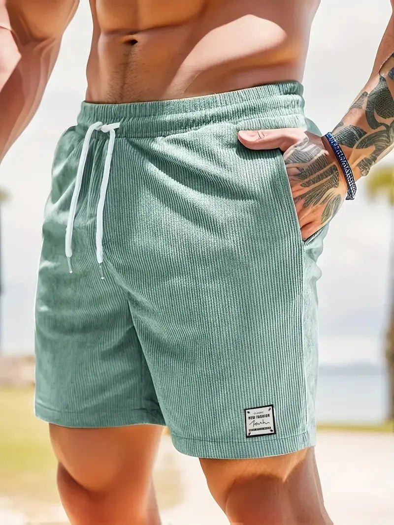 Corduroy Casual Beach Shorts - WOWihte