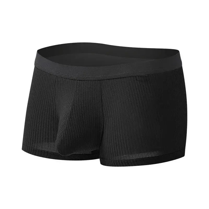 Cotton Ball Pouch Boxer Shorts - WOWihte