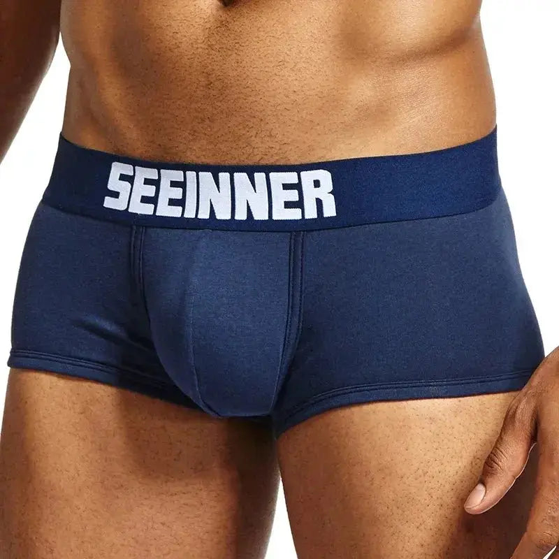 Cotton Comfort Convex Pouch Boxers - WOWihte