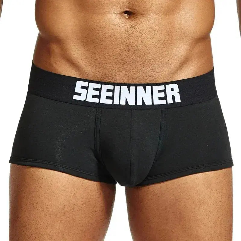 Cotton Comfort Convex Pouch Boxers - WOWihte
