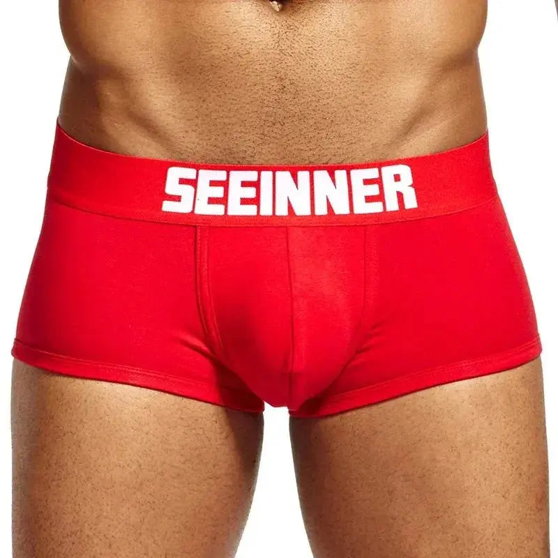 Cotton Comfort Convex Pouch Boxers - WOWihte
