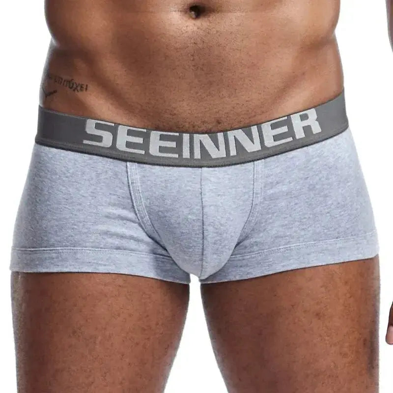 Cotton Comfort Convex Pouch Boxers - WOWihte