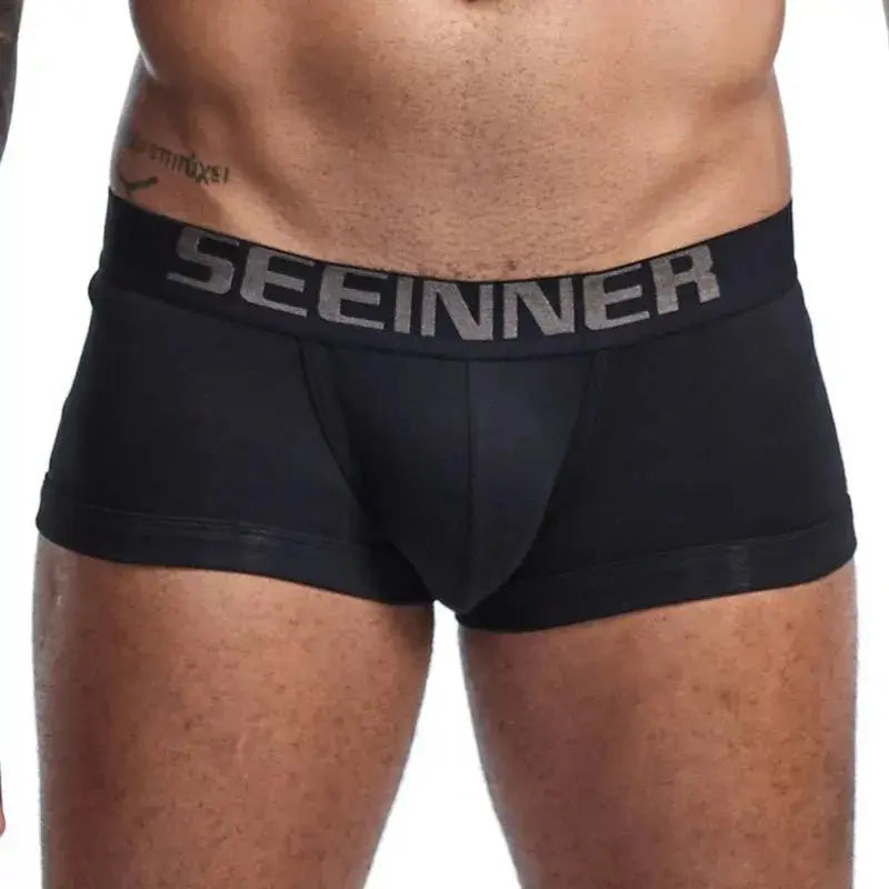 Cotton Comfort Convex Pouch Boxers - WOWihte