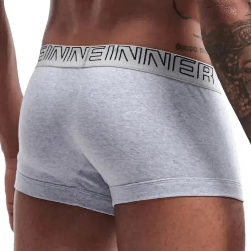 Cotton Comfort Convex Pouch Boxers - WOWihte