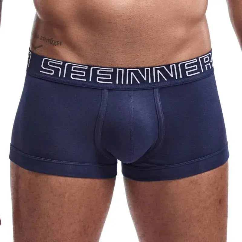 Cotton Comfort Convex Pouch Boxers - WOWihte