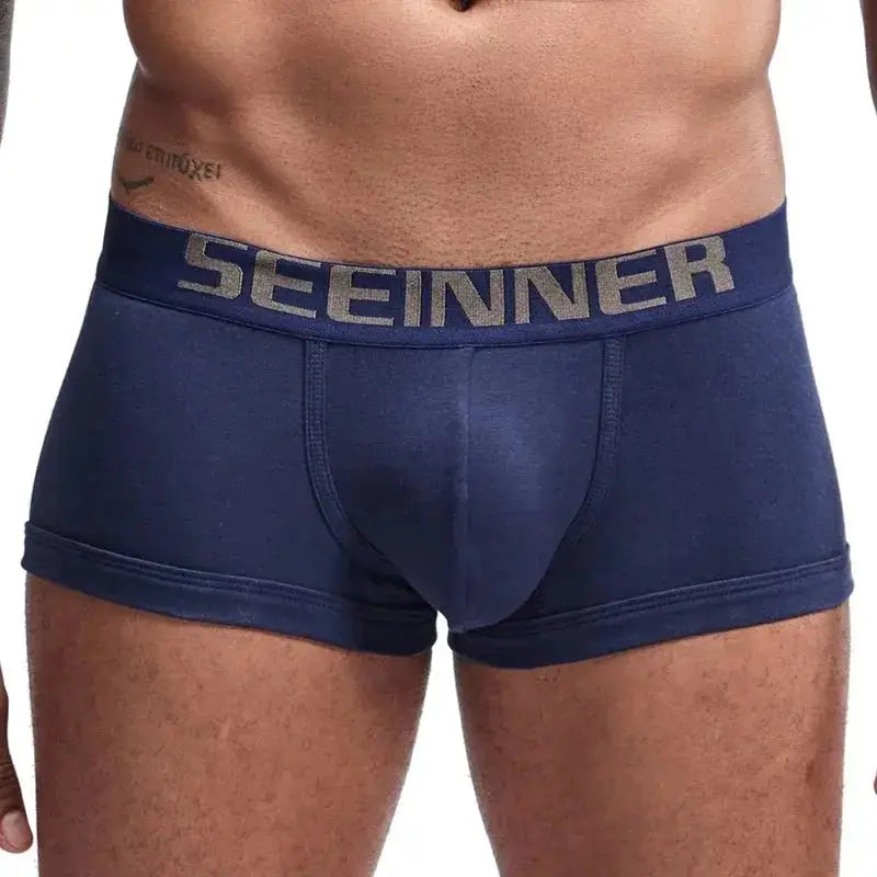 Cotton Comfort Convex Pouch Boxers - WOWihte