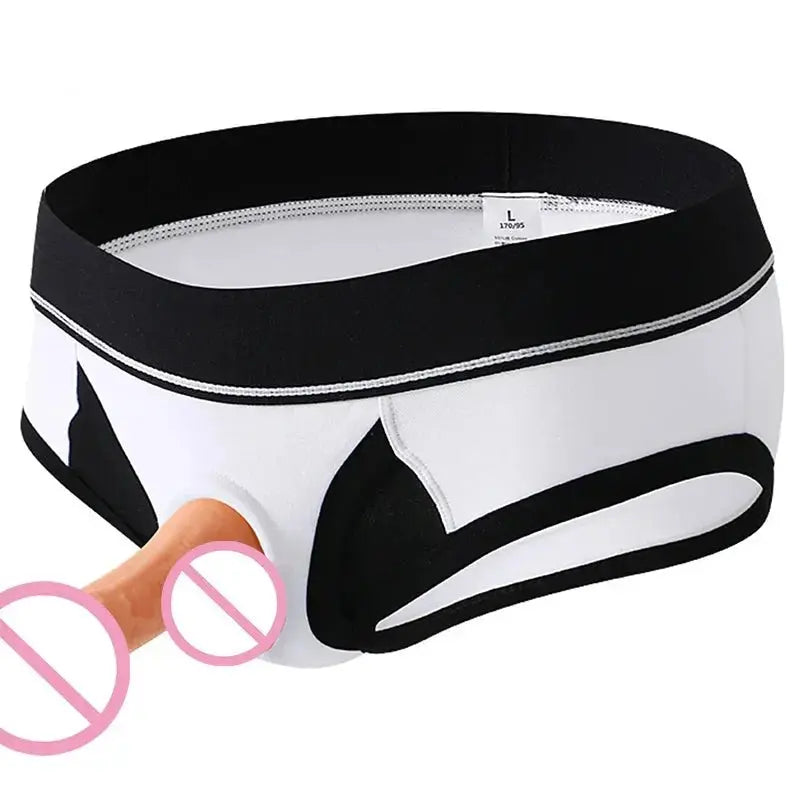 Cotton O-Ring Briefs - WOWihte