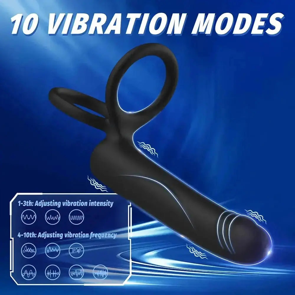 Couples Double Penetration Vibrator Set - WOWihte