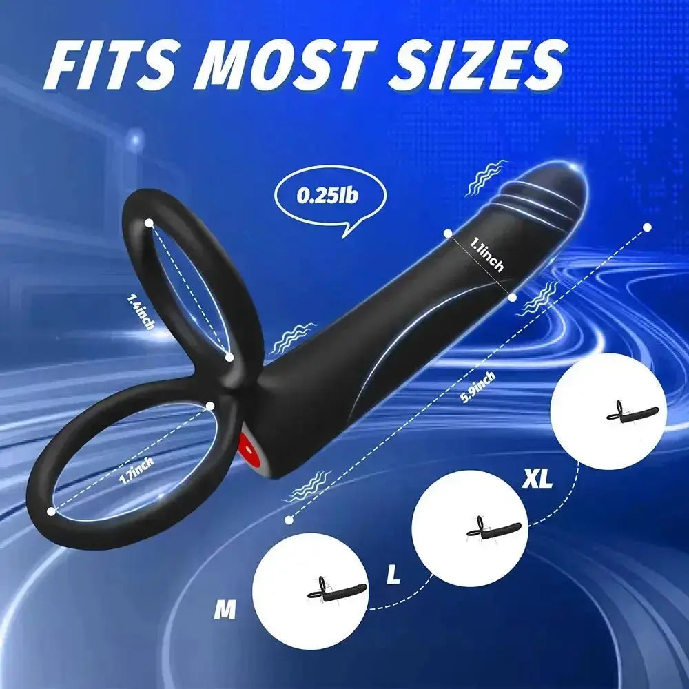 Couples Double Penetration Vibrator Set - WOWihte