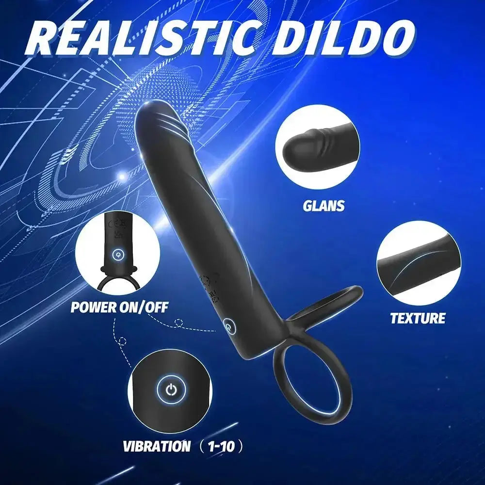 Couples Double Penetration Vibrator Set - WOWihte