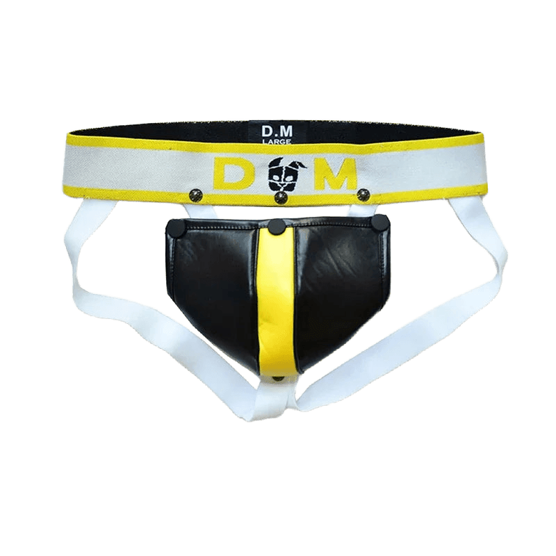 Detachable Patchwork Men's Thong - WOWihte