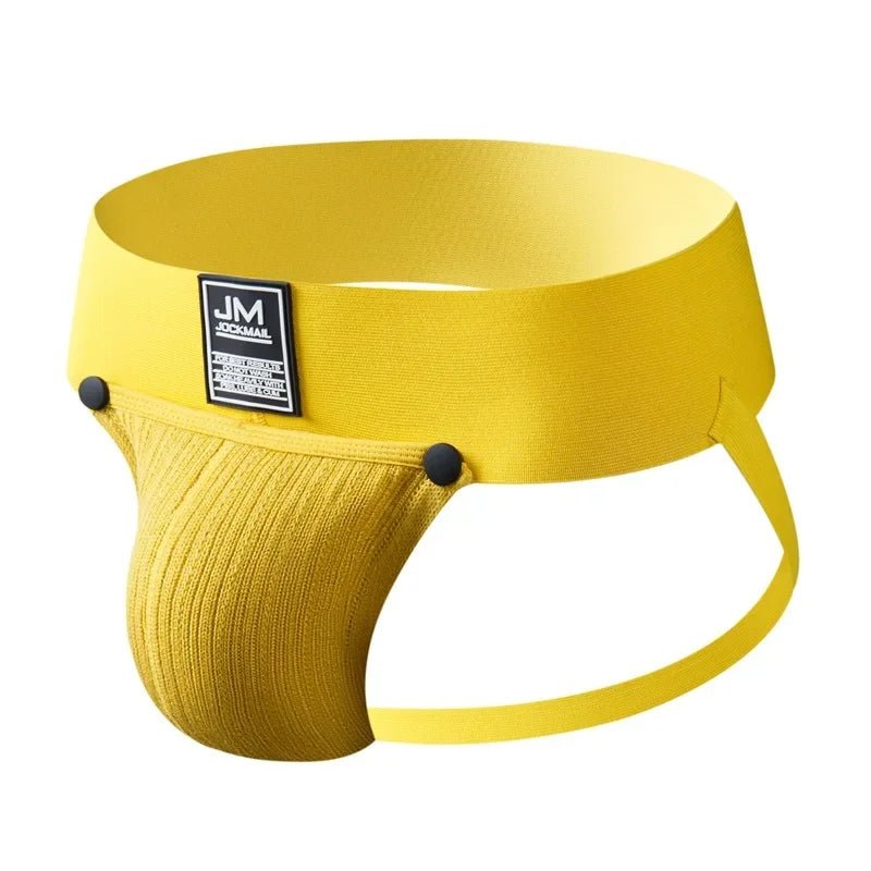 Detachable Pouch Athletic Jockstrap - WOWihte