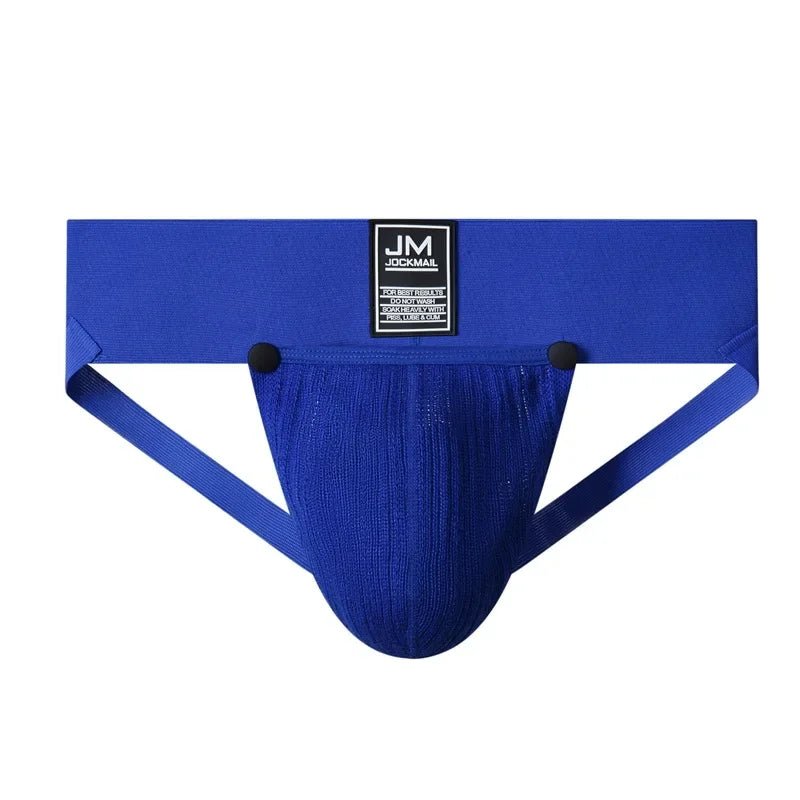 Detachable Pouch Athletic Jockstrap - WOWihte