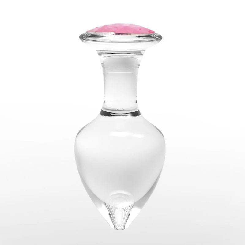 Discreet Crystal Anal Plug Toy - WOWihte