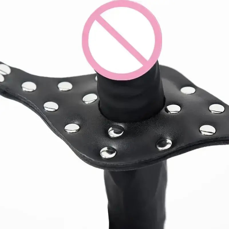 Double - Ended Adjustable Mouth Restraint Gag - WOWihte