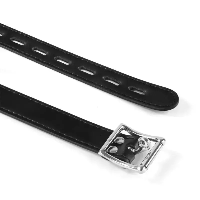 Double - Ended Adjustable Mouth Restraint Gag - WOWihte