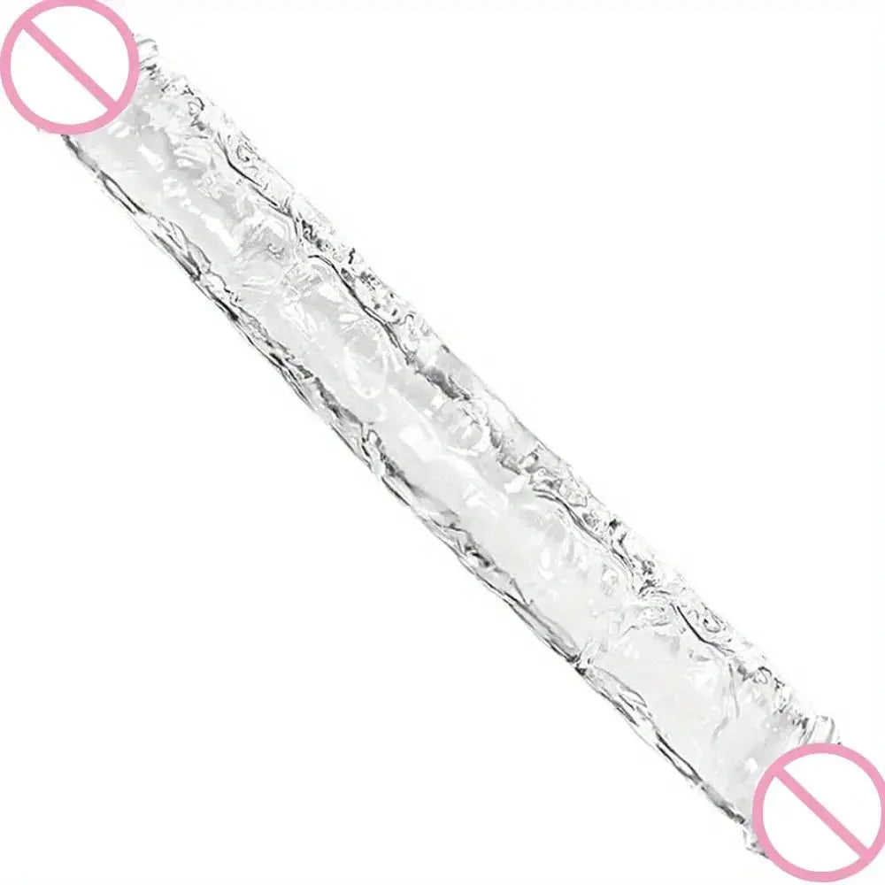 Double - Ended Suction Cup Pleasure Toy - WOWihte