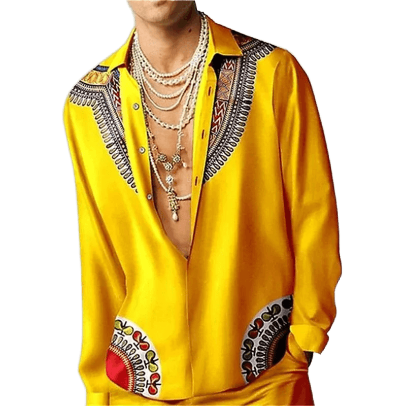 Men's 3D Printed Summer Shirt