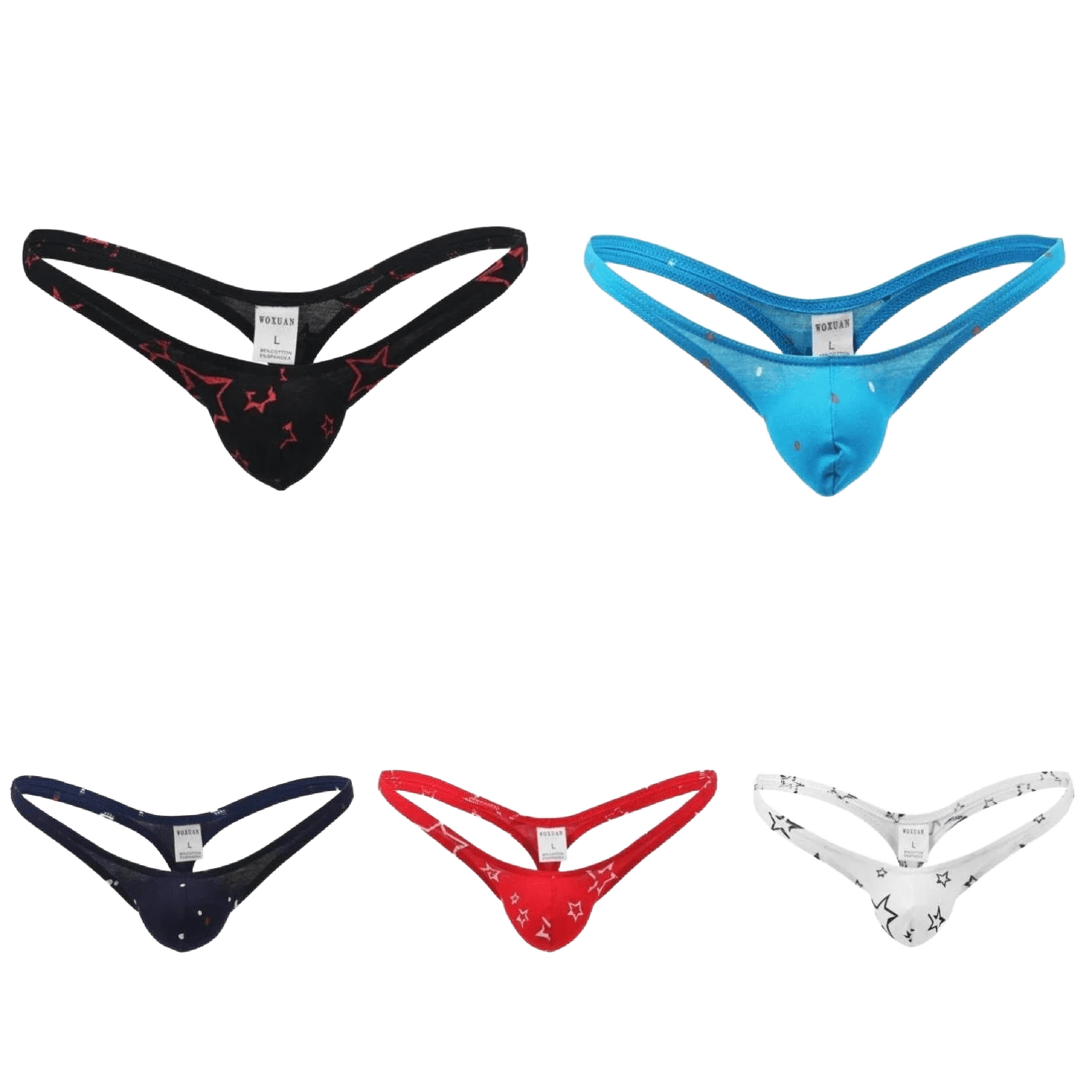 Men's Cotton Low-Rise Thong