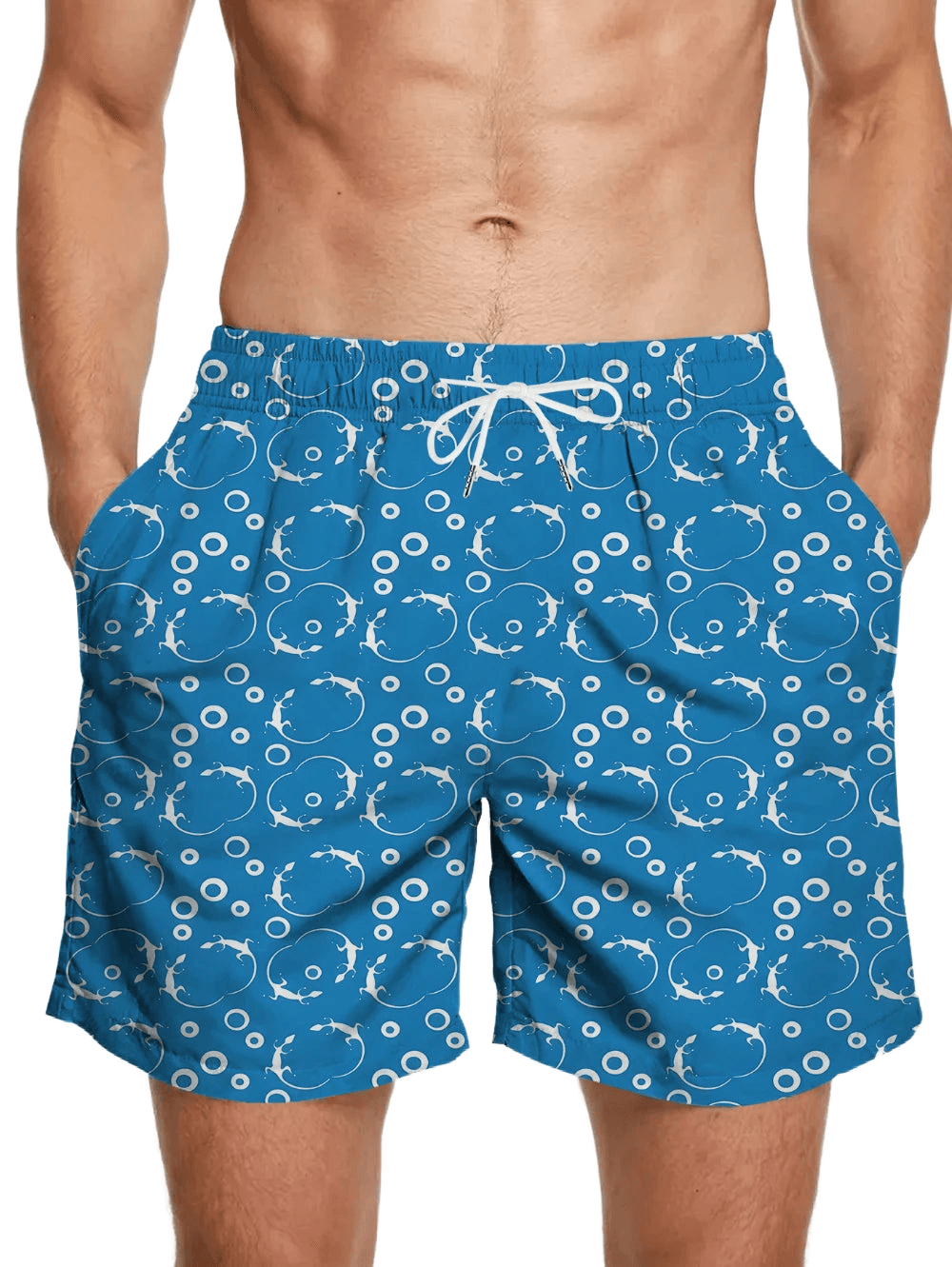 Men's Quick-Dry 3D Swimshorts