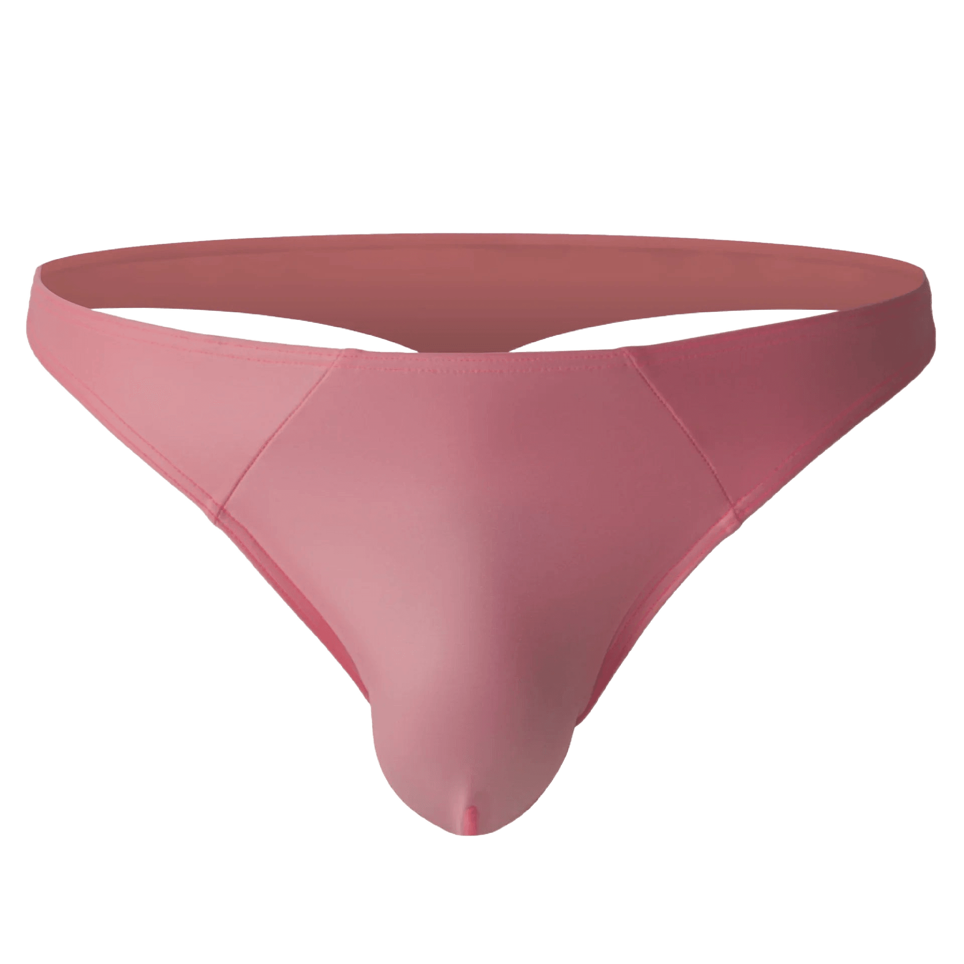 Men's Sexy Patent Leather T-Back Thong Underwear