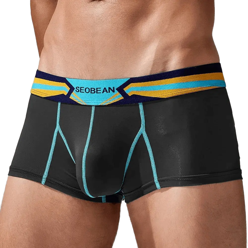 Sheer Nylon Low-Rise Boxer Briefs