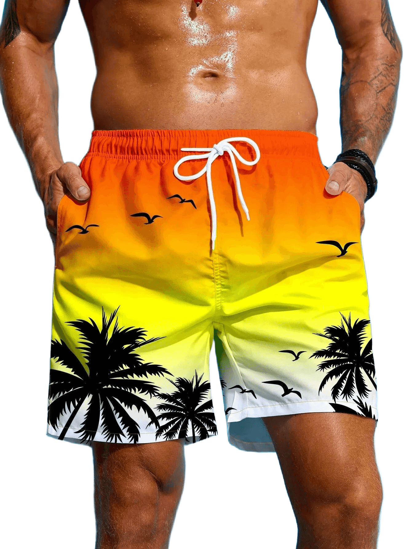 Men's Breathable Quick-Dry Beach Shorts