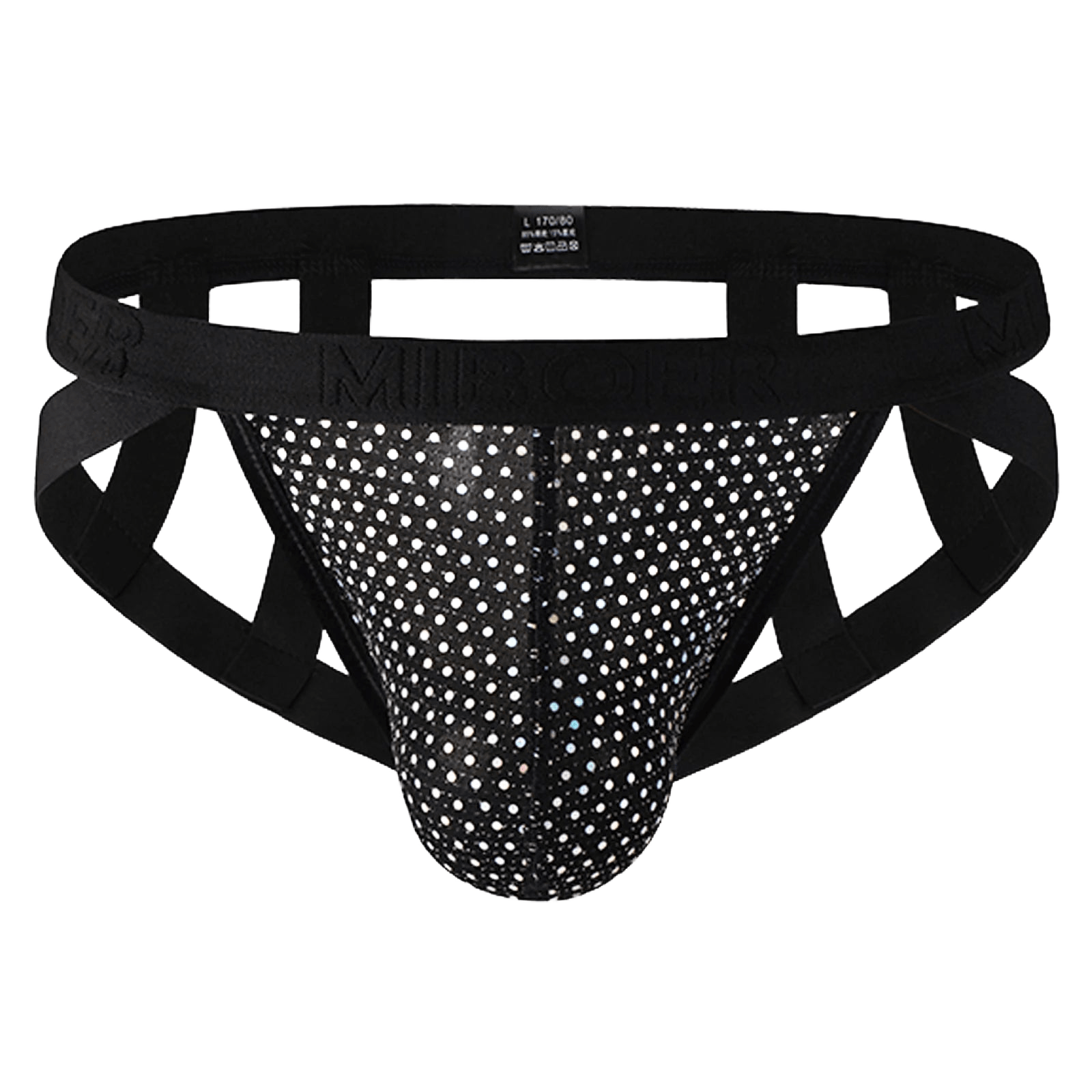 Men's Shiny Sequin Jockstrap