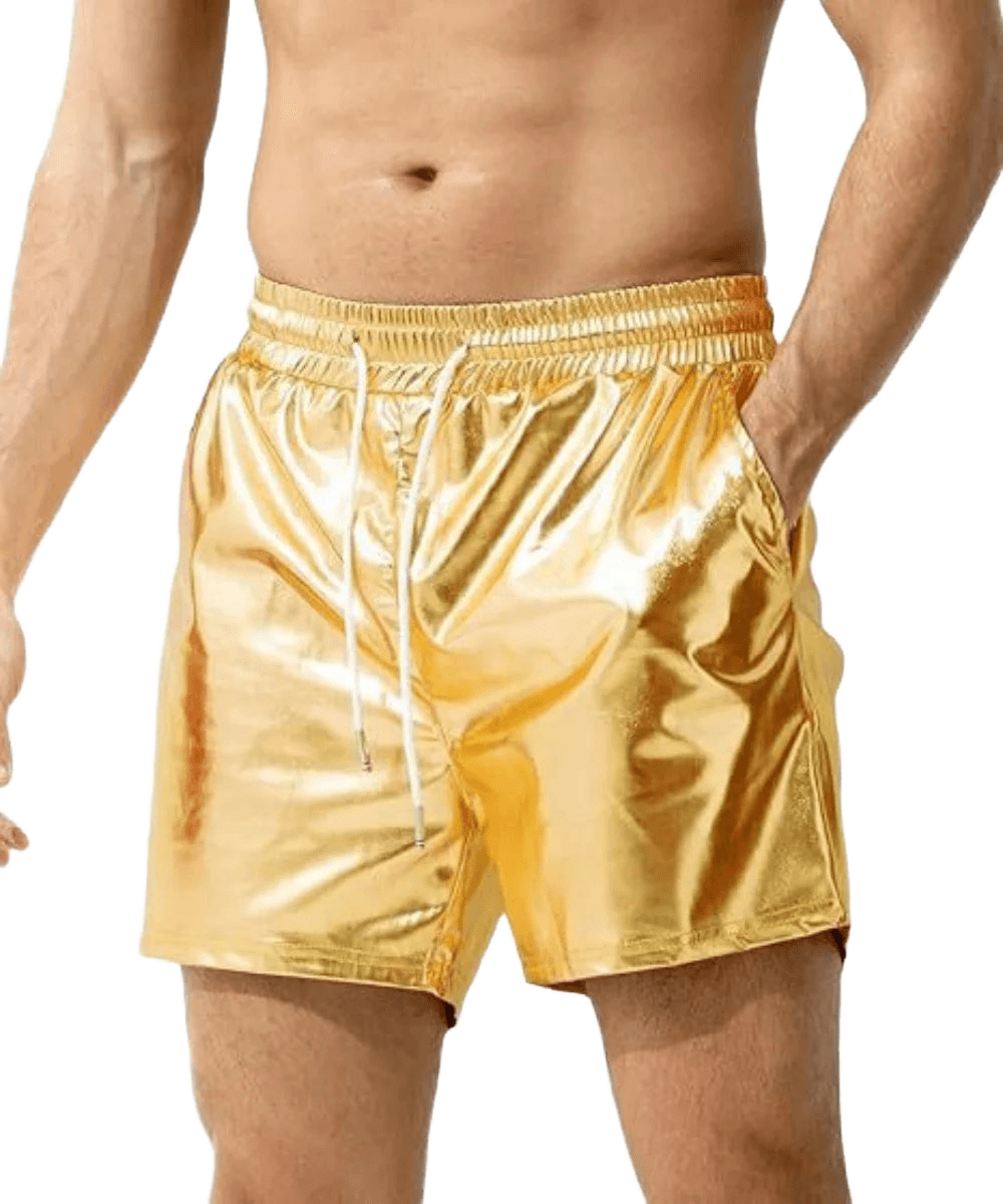 Men's Metallic Party Shorts