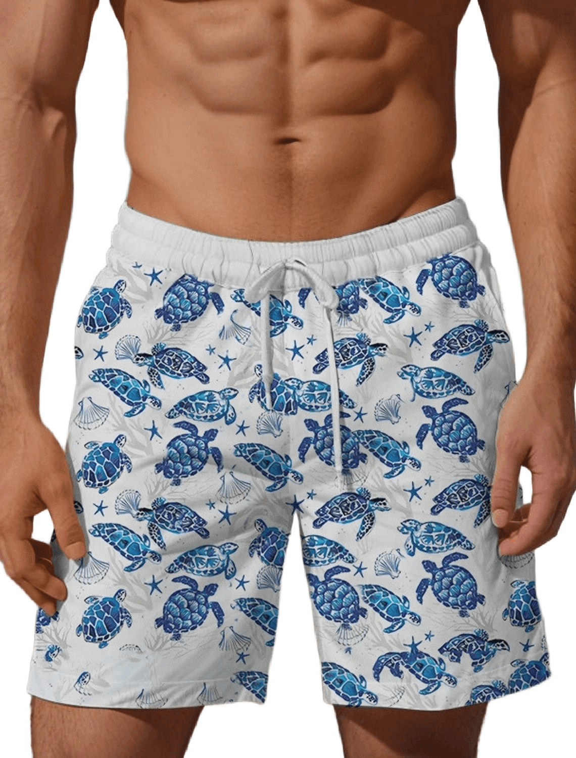 Men's Aloha Lobster Turtle Boardshorts