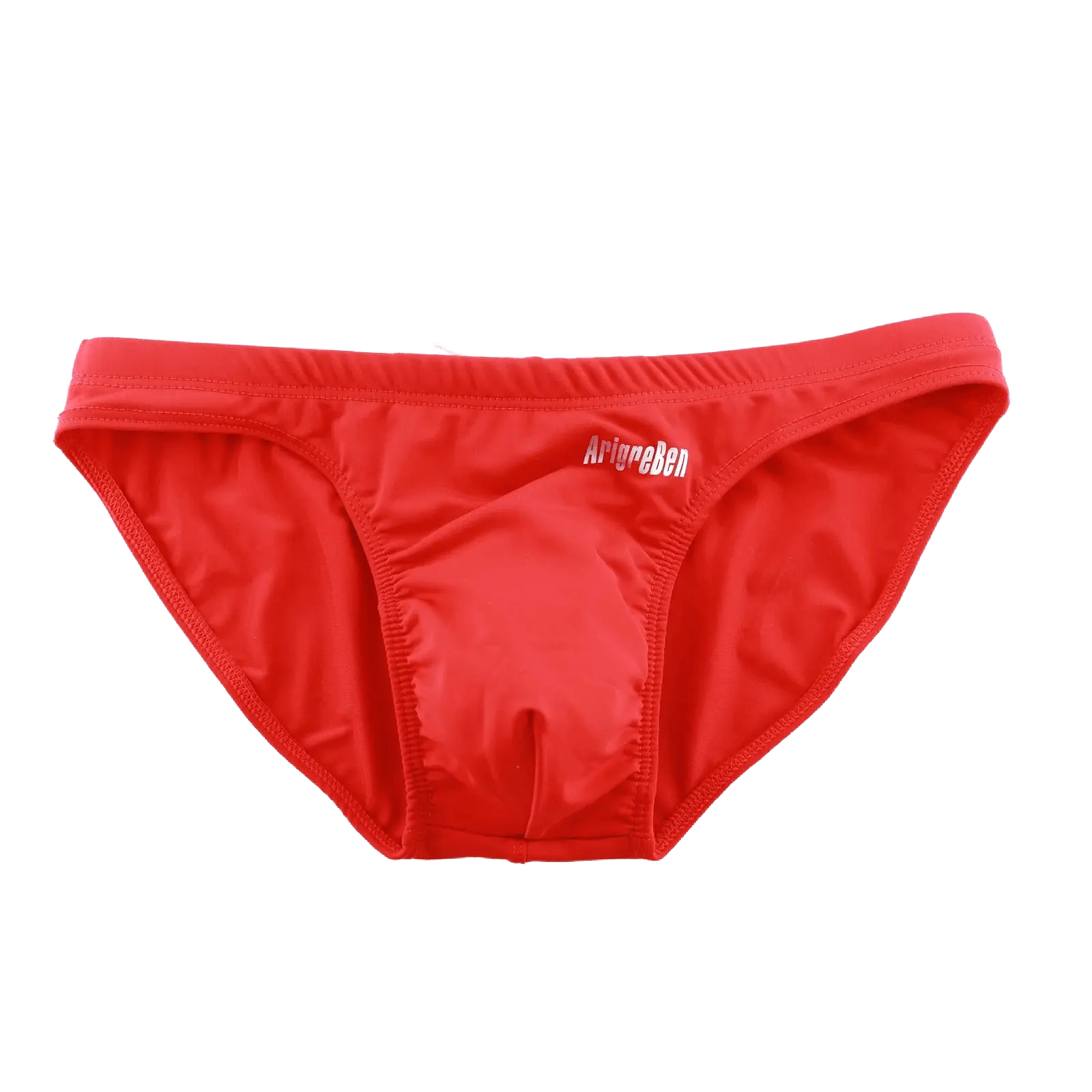 Solid Color Quick-Dry Swim Briefs