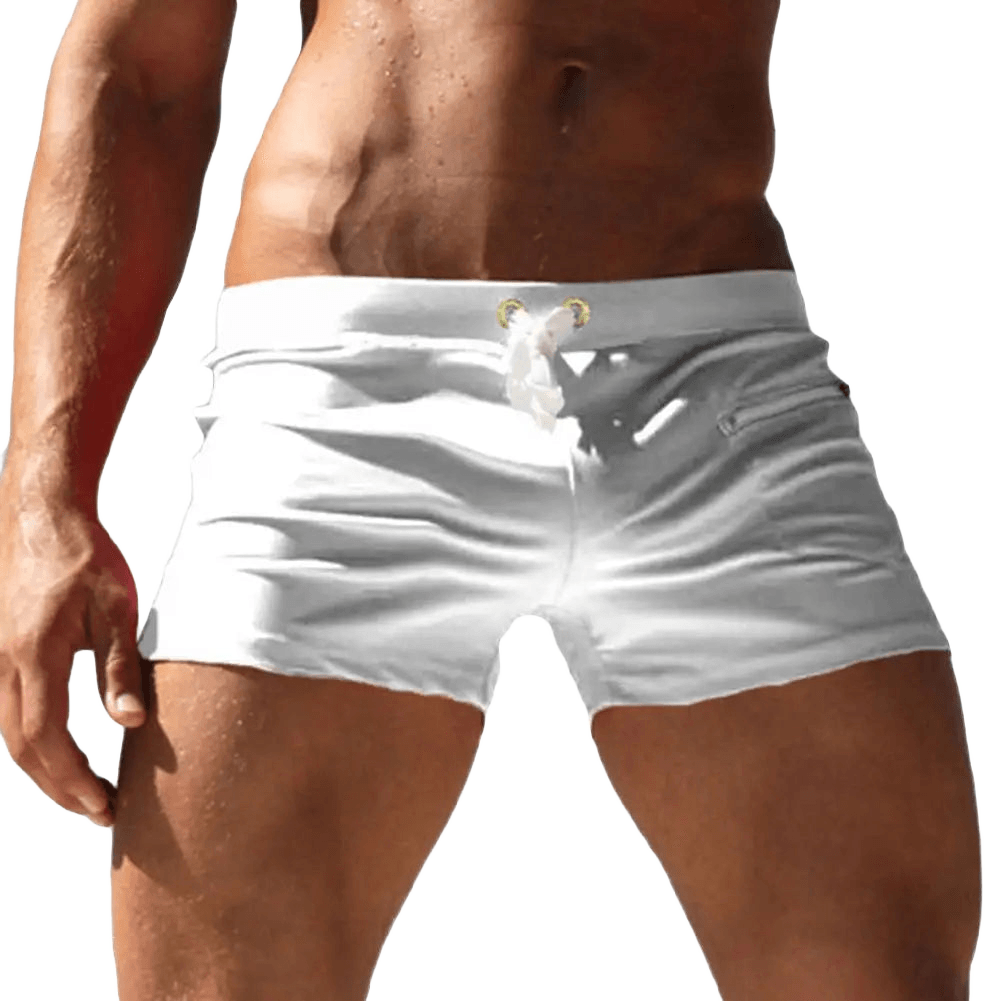 Men's Drawstring Boardshorts with Pocket