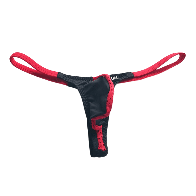 Breathable Mesh Men's Ultra-Low Thong