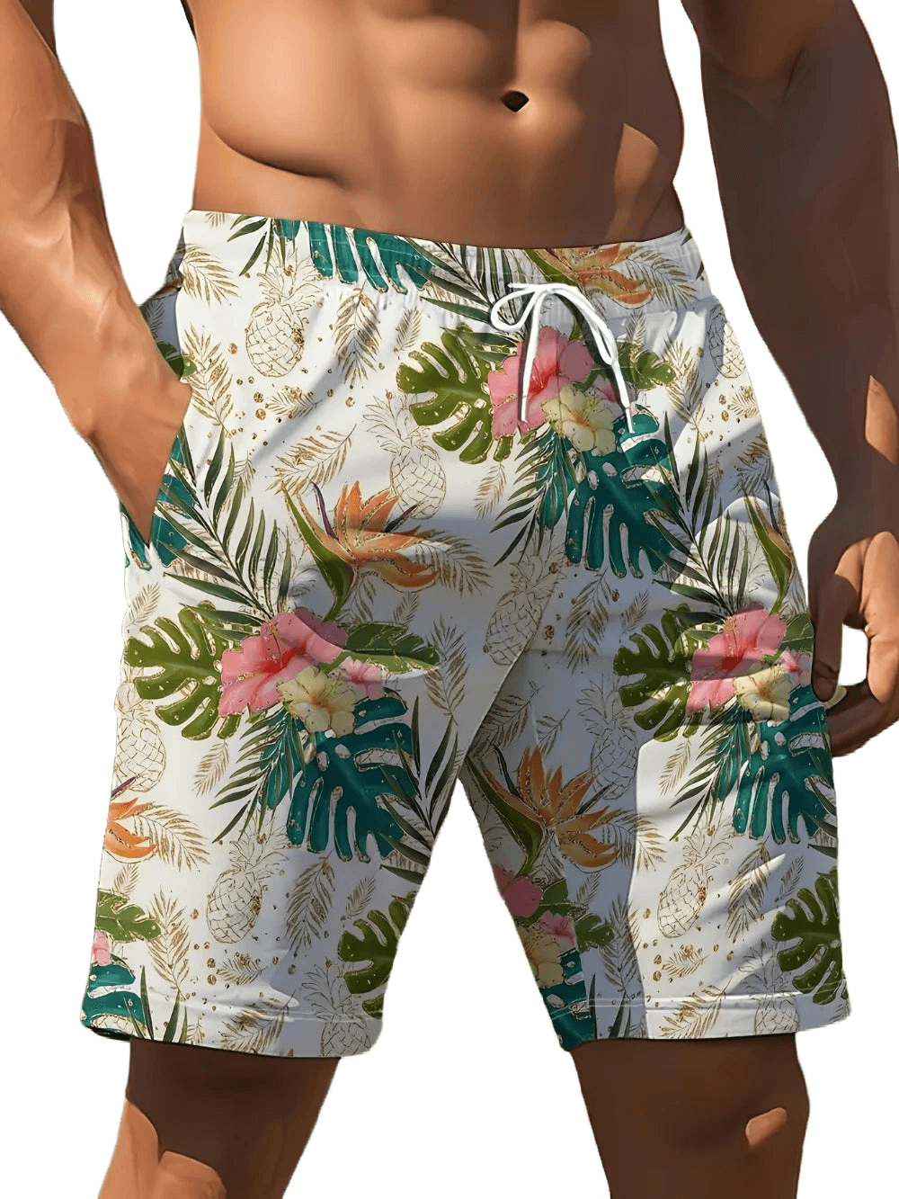 Men's Hawaiian Quick-Dry Shorts