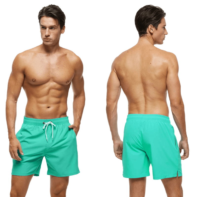 Men's Quick-Dry Adjustable Swim Shorts