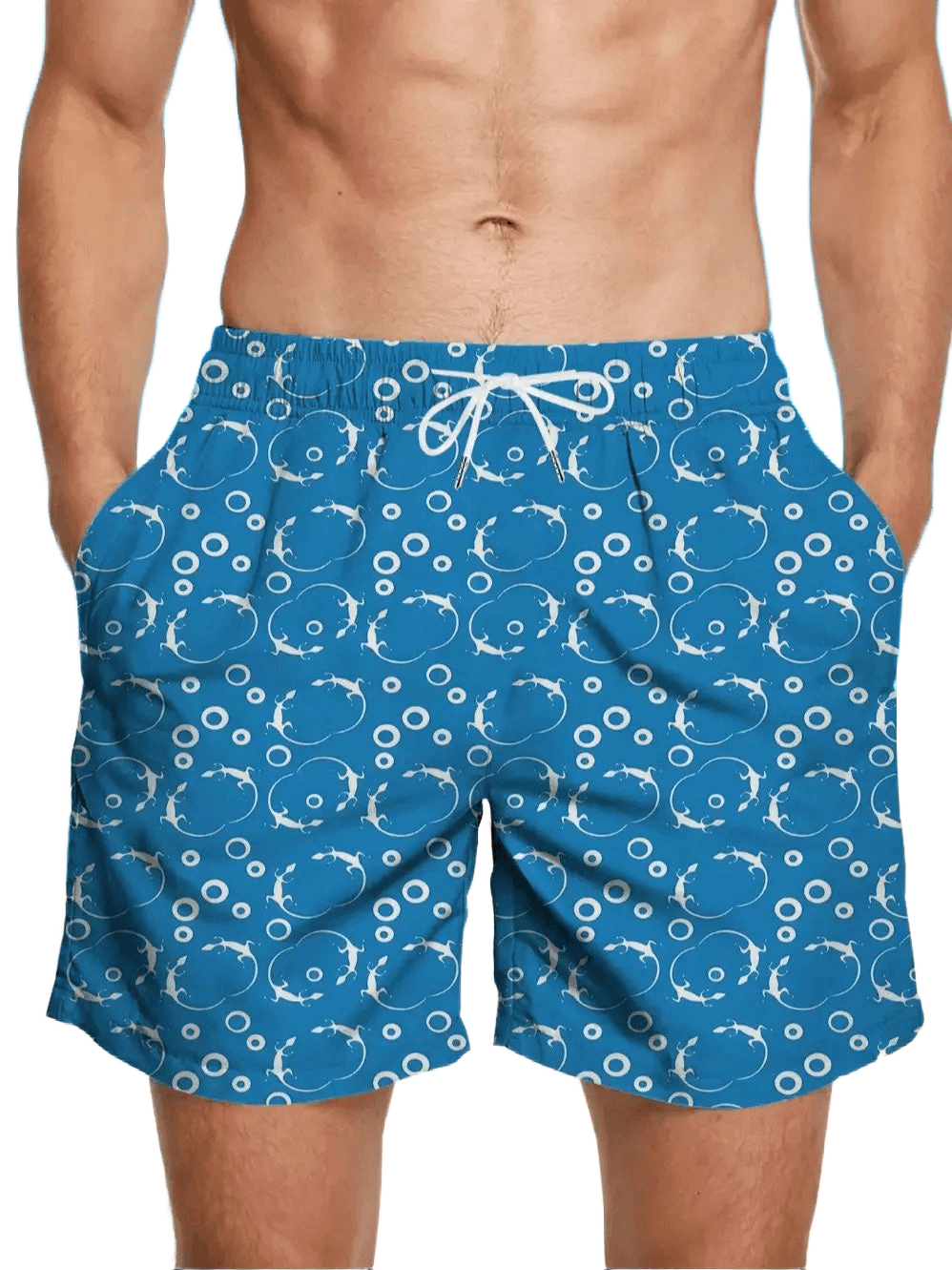Men's Quick-Dry 3D Swimshorts