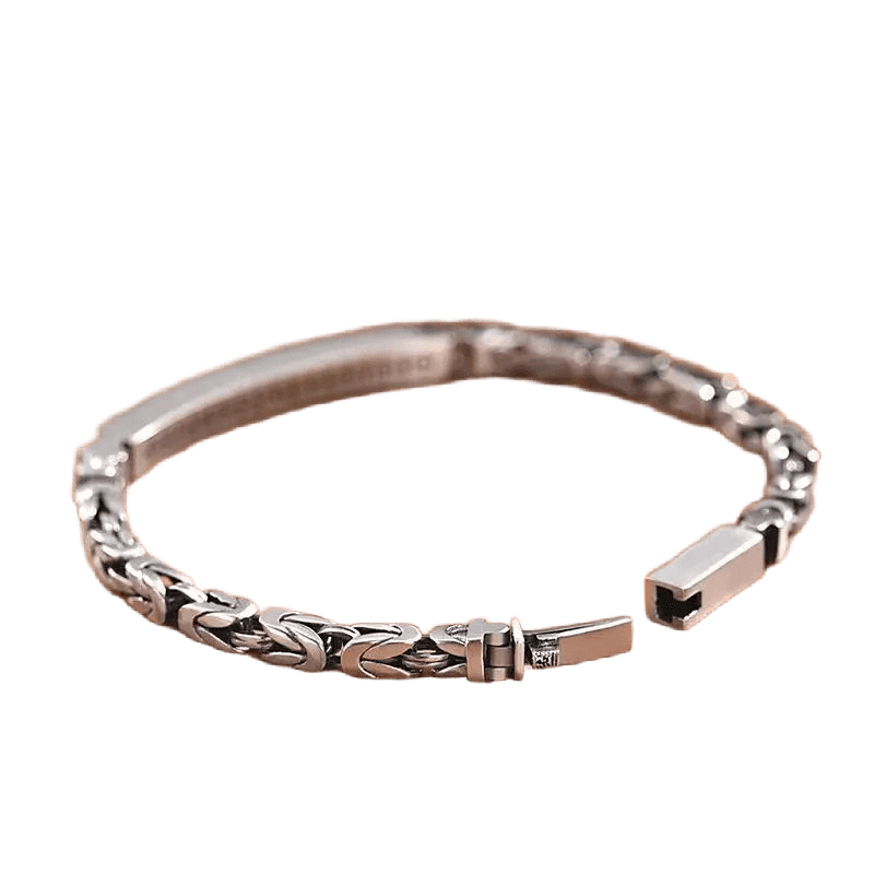 S925 Sterling Men's Lucky Bracelet