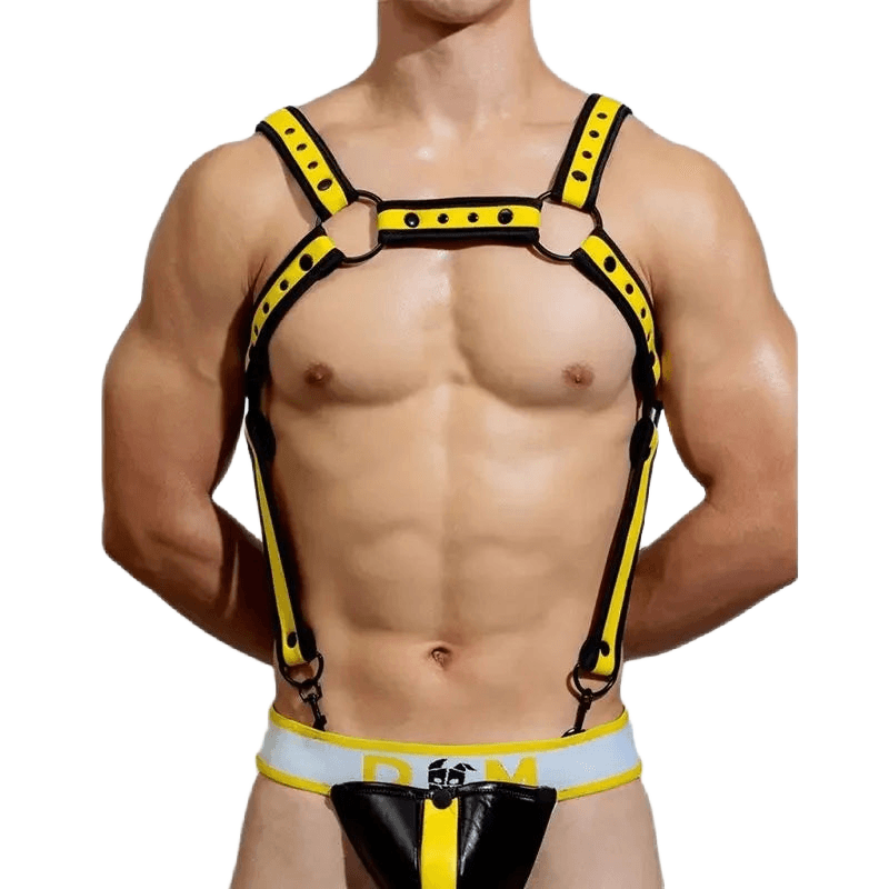 Detachable Patchwork Men's Thong