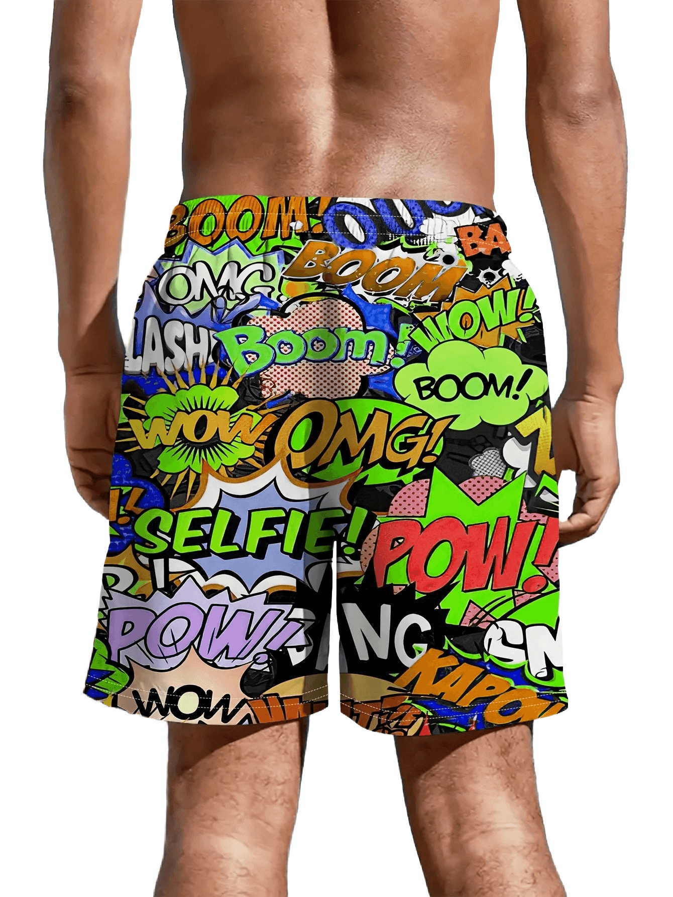 Stylish 3D Quick-Dry Surf Shorts