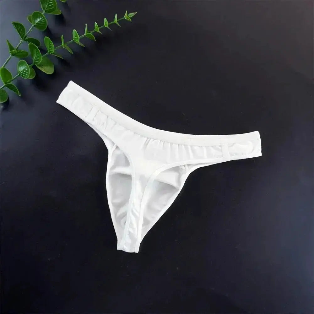Enhanced Pouch Men's G - String Thong - WOWihte