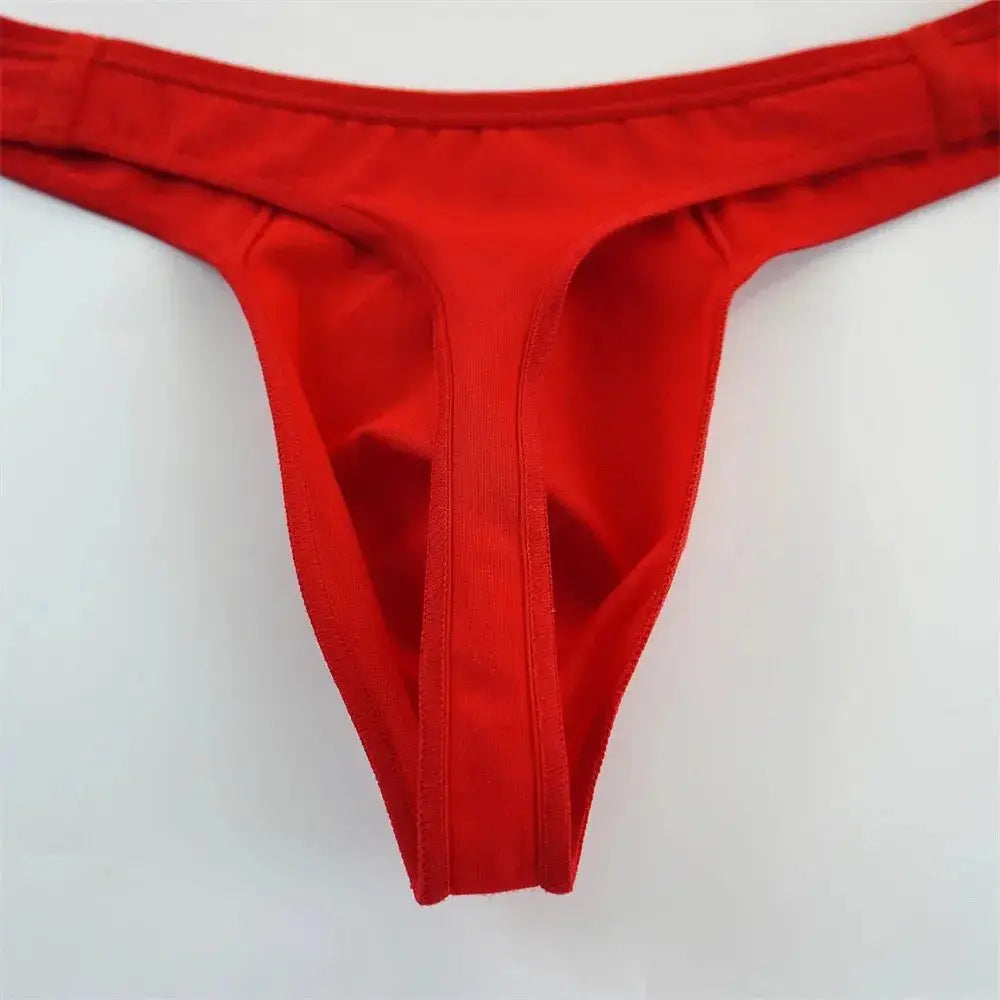 Enhanced Pouch Men's G - String Thong - WOWihte