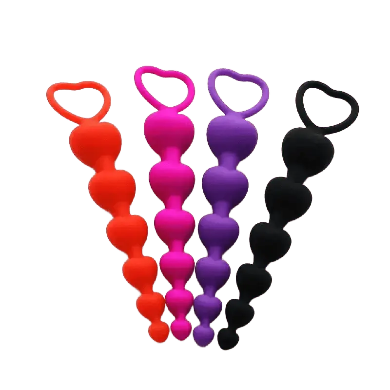 Extra Long Graduated Anal Beads - WOWihte