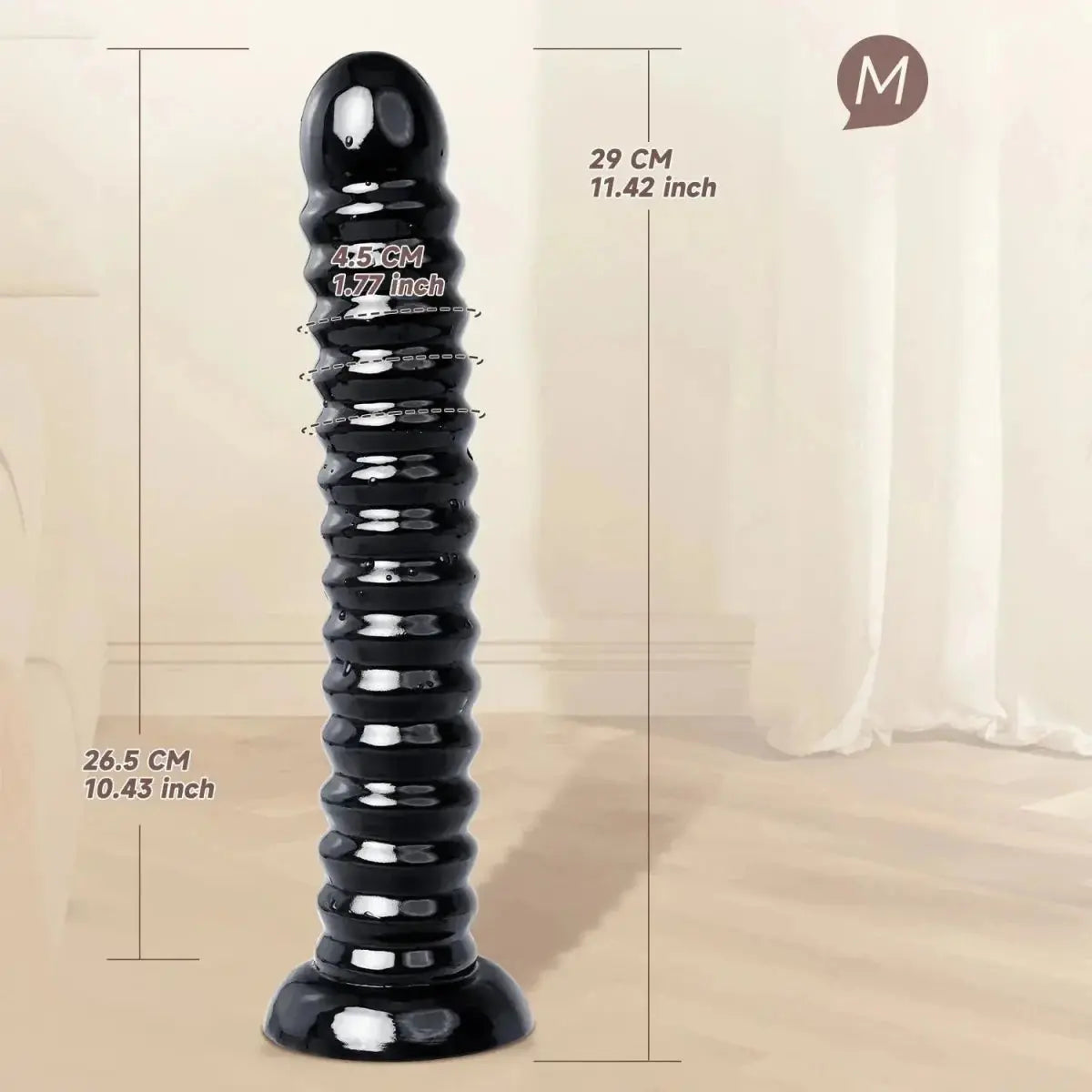 Extra Long Suction Base Anal - WOWihte