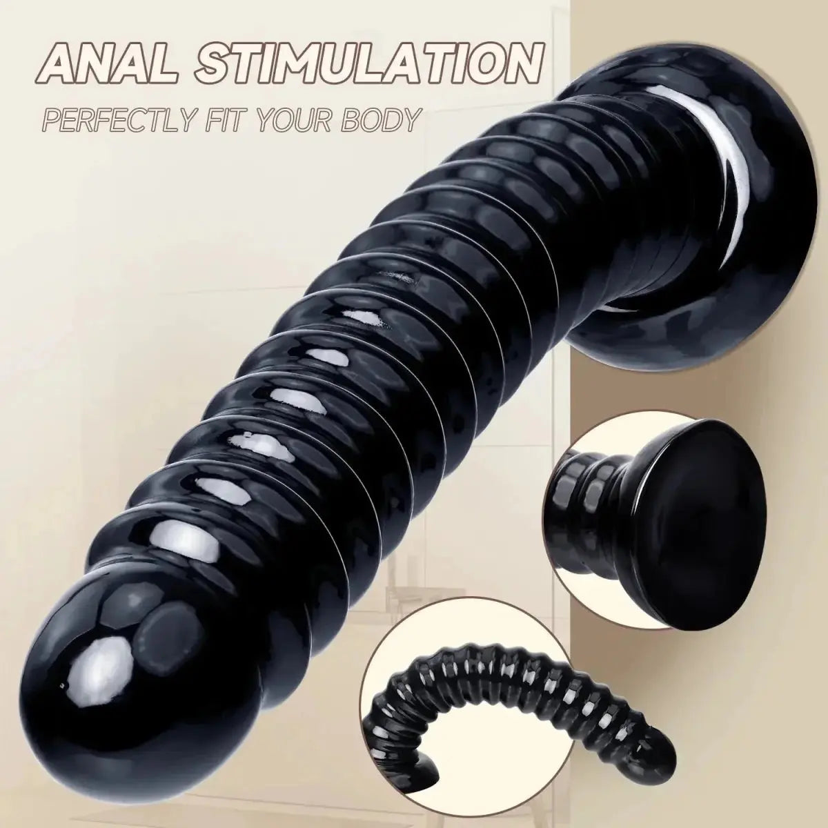 Extra Long Suction Base Anal - WOWihte