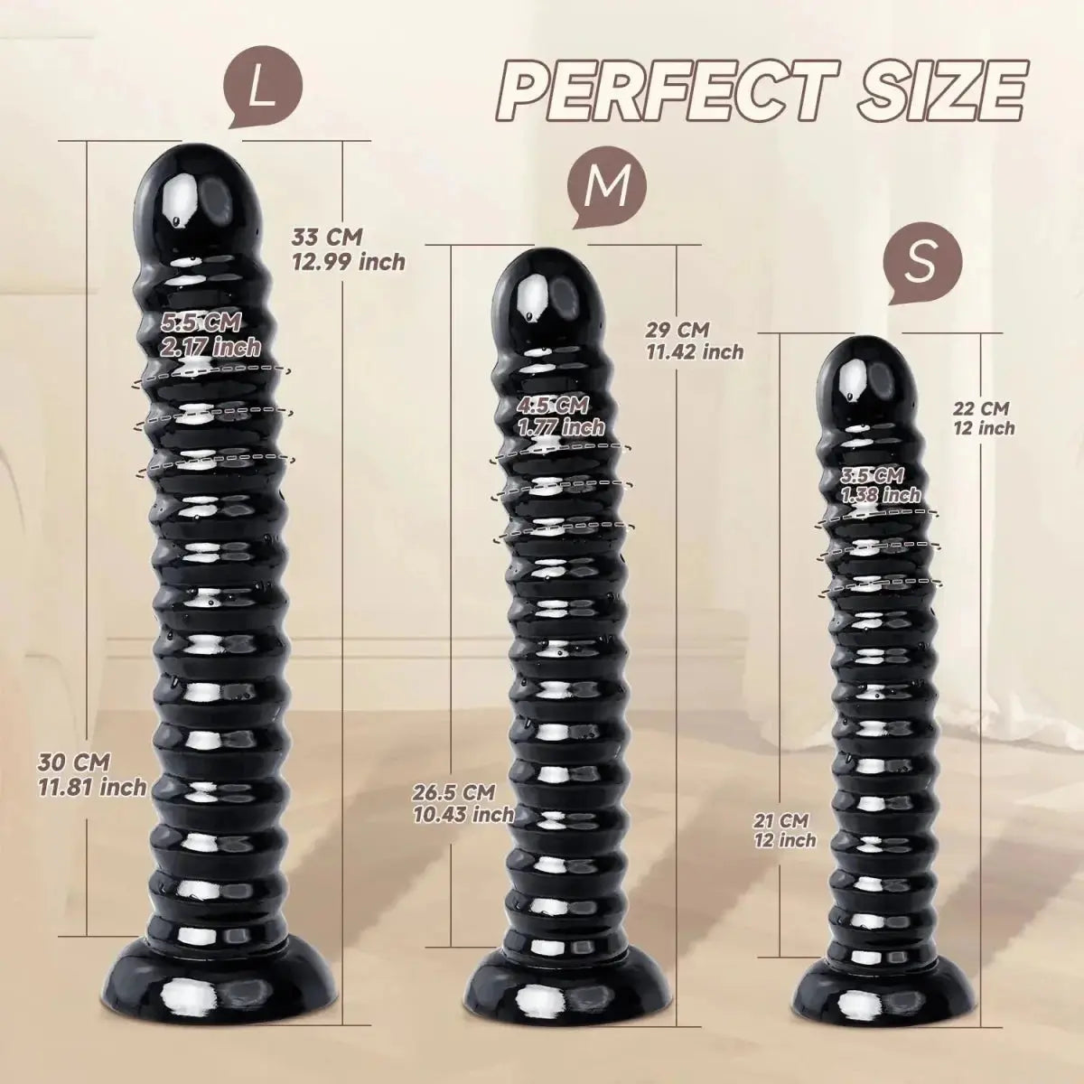 Extra Long Suction Base Anal - WOWihte
