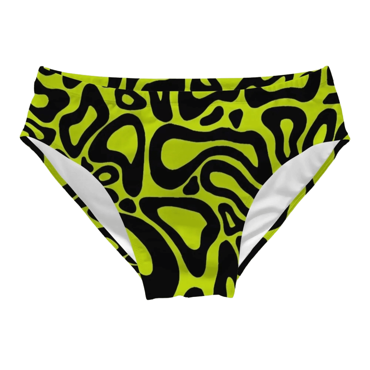 Fashion Print Surf Swim Trunks - WOWihte