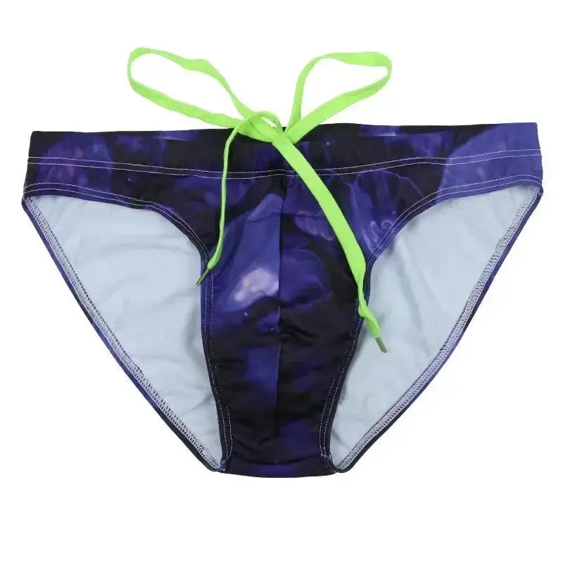 Fashion Printed Surfing Briefs - WOWihte