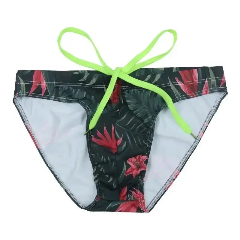 Fashion Printed Surfing Briefs - WOWihte