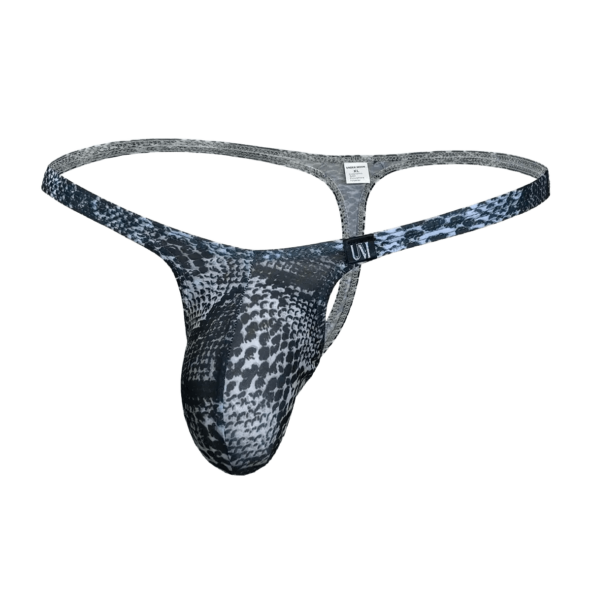Floral Print Ice Silk Thong - WOWihte