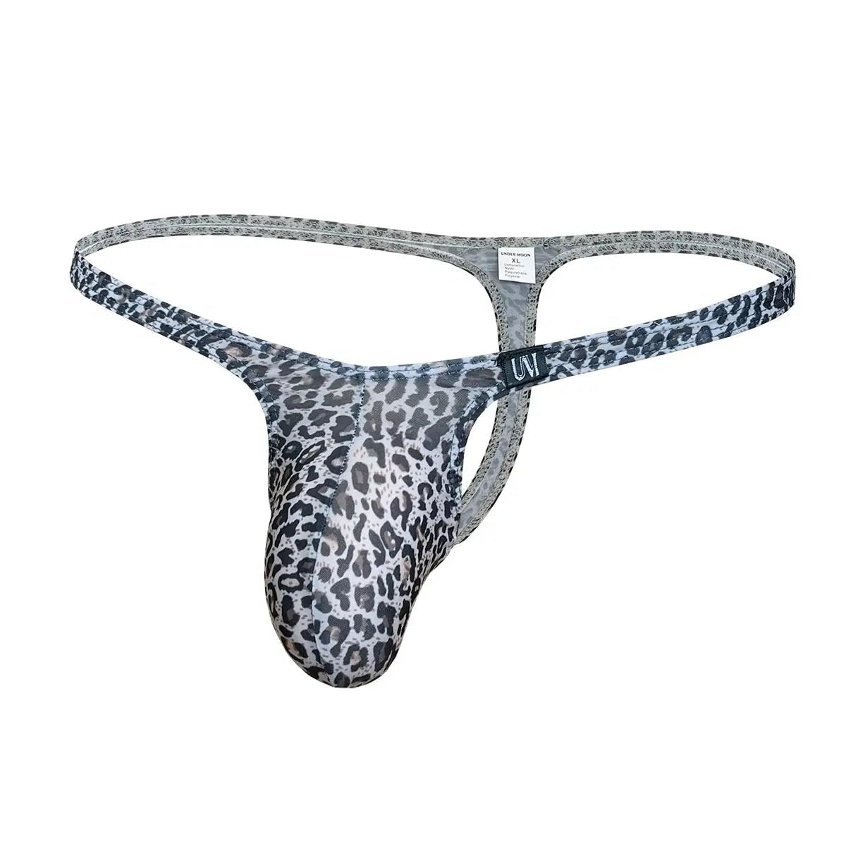 Floral Print Ice Silk Thong - WOWihte